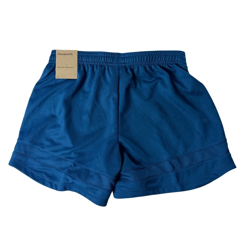 Nike Dri-FIT Girls Medium Blue Soccer Athletic‎ Running Shorts NWT DV2846-407